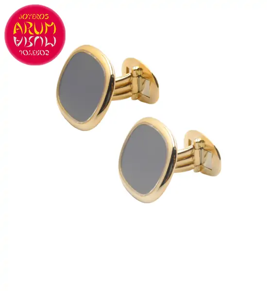 Patek Philippe Cufflinks 18K Gold Shop Ref. RAJ995 "SOLD"