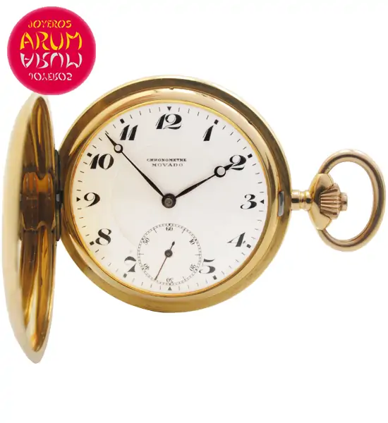 Movado Pocket Watch 18K Gold Shop Ref. 4173/898 Movado Pocket Watch 18K Gold Shop Ref. 4173/898