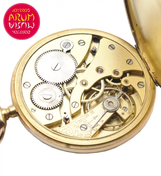 L.Gerlach Pocket Watch 18K Gold Shop Ref. 4135/858 L.Gerlach Pocket Watch 18K Gold Shop Ref. 4135/858