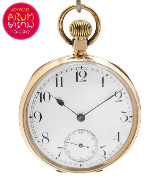 Pocket Watch 14K Gold Shop Ref. 4136/859 Pocket Watch 14K Gold Shop Ref. 4136/859