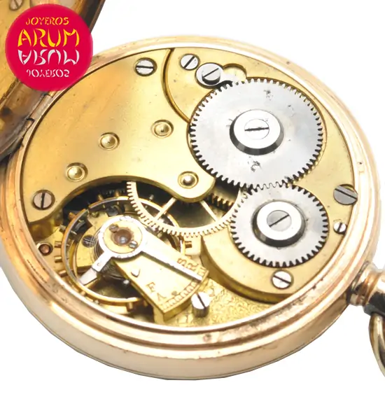 Pocket Watch 14K Gold Shop Ref. 4136/859 Pocket Watch 14K Gold Shop Ref. 4136/859