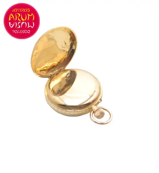 Small Pocket Watch 18K Gold Shop Ref. 4131/854 Small Pocket Watch 18K Gold Shop Ref. 4131/854