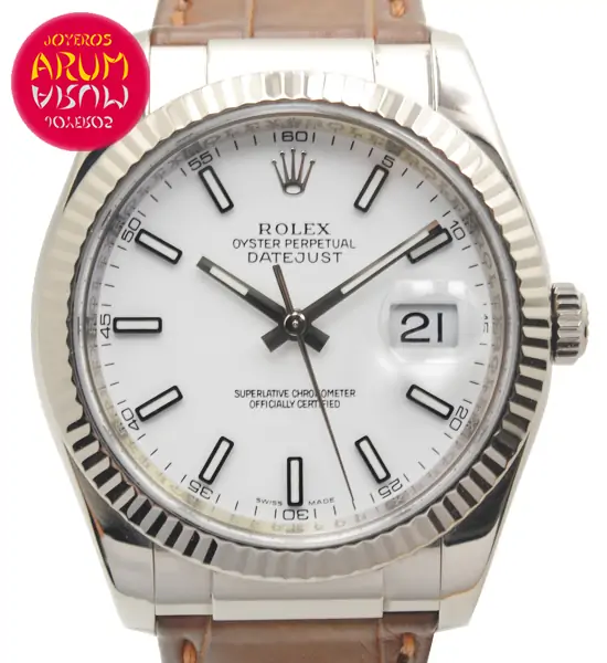 Rolex Datejust White Gold Shop Ref. 4168/893 "SOLD"
