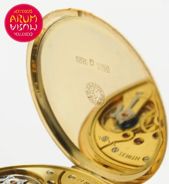 Zenith Pocket Watch 18K Gold Shop Ref. 4134/857 Zenith Pocket Watch 18K Gold Shop Ref. 4134/857