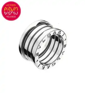 Bulgari B.Zero1 Ring White Gold 4 Band RAJ1018 "SOLD"