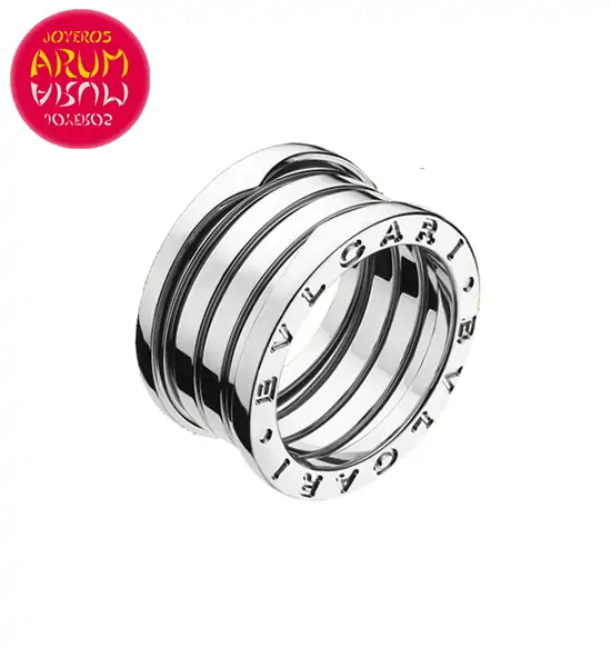 Bulgari B.Zero1 Ring White Gold 4 Band RAJ1018 "SOLD"