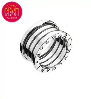Bulgari B.Zero1 Ring White Gold 4 Band RAJ1016 "SOLD"