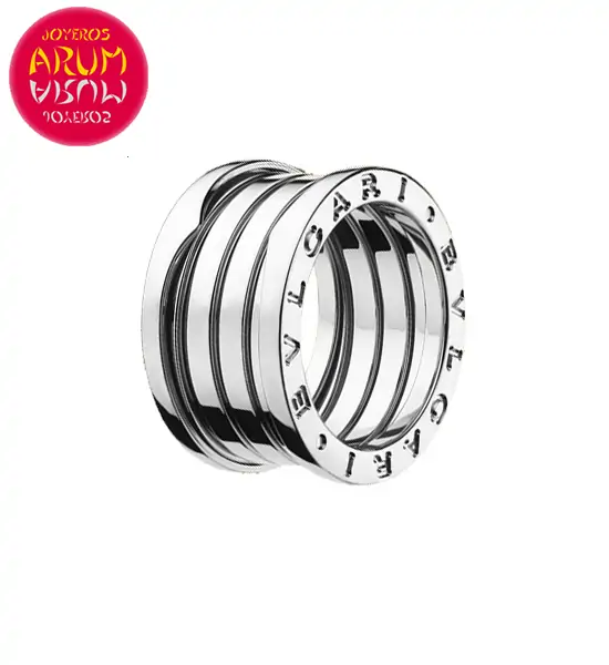 Bulgari B.Zero1 Ring White Gold 4 Band RAJ1017 "SOLD"