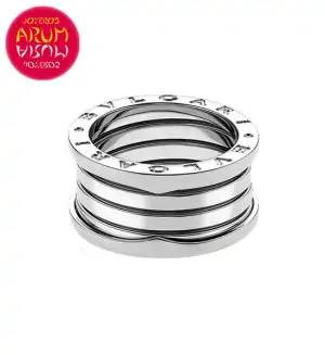 Bulgari B.Zero1 Ring White Gold 4 Band RAJ1015 "SOLD"