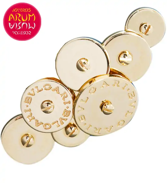 Bulgari Cicladi Ring Yellow Gold 7 Disc RAJ1009 "SOLD"