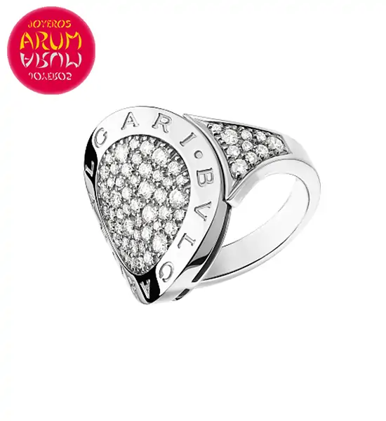 Bulgari Ring White Gold & Diamonds Shop Ref. RAJ1000 "SOLD"