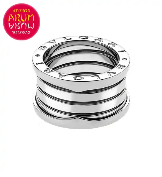 Bulgari B.Zero1 Ring White Gold 4 Band RAJ1005 "SOLD"