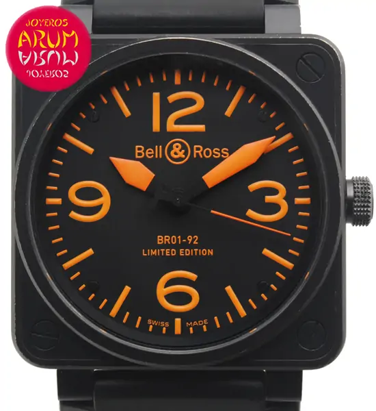 Bell & Ross BR01-92 Shop Ref. 4213/938 "SOLD"