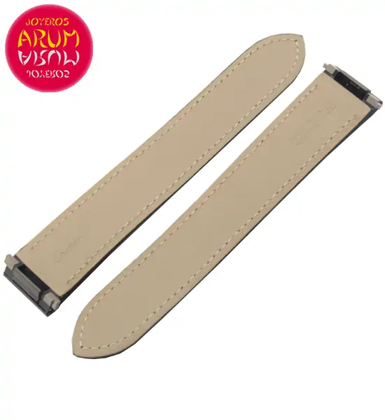 Z Cartier Roadster Strap Black Leather 19-18 RAC968