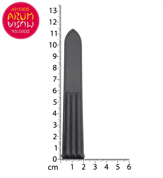 Z Cartier Roadster Strap Black Leather 19-18 RAC968