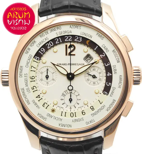 Girard Perregaux World Time Shop Ref. 4140/863 "SOLD"