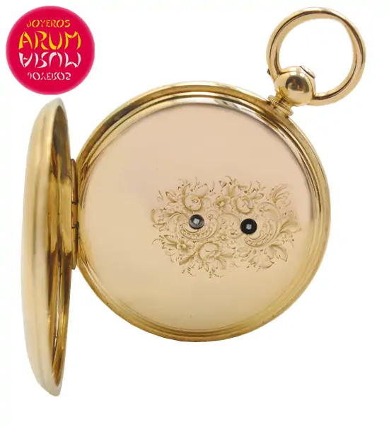 J.R Losada Pocket Watch 18K Gold Shop Ref. 4137/860 J.R Losada Pocket Watch 18K Gold Shop Ref. 4137/860