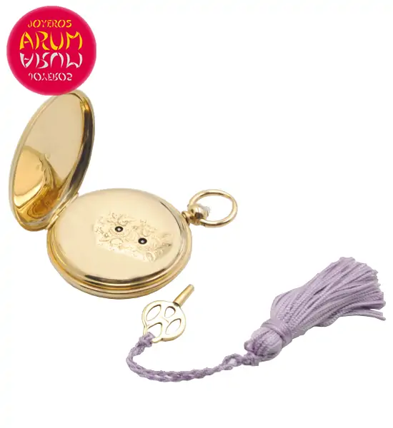 J.R Losada Pocket Watch 18K Gold Shop Ref. 4137/860 J.R Losada Pocket Watch 18K Gold Shop Ref. 4137/860