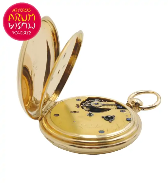 J.R Losada Pocket Watch 18K Gold Shop Ref. 4137/860 J.R Losada Pocket Watch 18K Gold Shop Ref. 4137/860