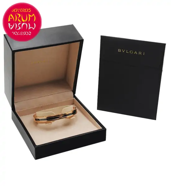 Bulgari B.Zero1 Bracelet Rose Gold & Ceramic Shop Ref. RAJ1001 "
