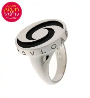 Bulgari Ring Optical Illusion White Gold RAJ1029