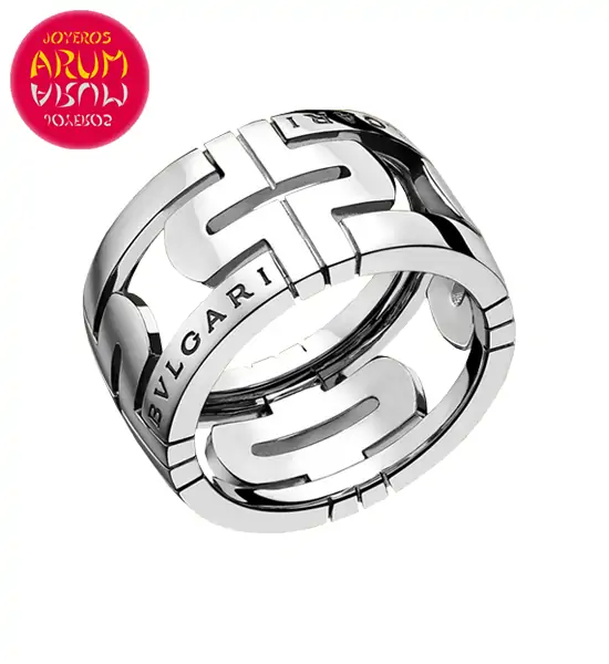 Bulgari Parentesi Ring White Gold RAJ1027 "SOLD"