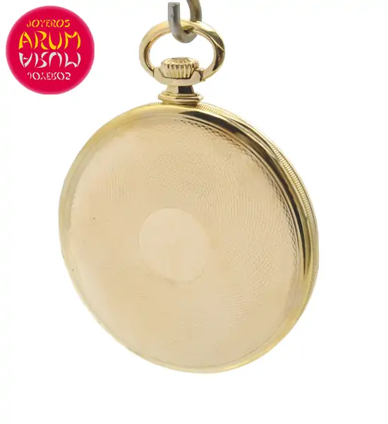 Cyma Pocket Watch 18K Gold Shop Ref. 4162/887 Cyma Pocket Watch 18K Gold Shop Ref. 4162/887