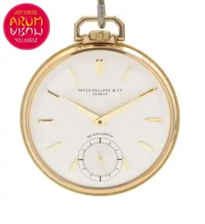 Patek Philippe Beyer-Zürich Pocket 18K Gold Shop Ref. 4128/851