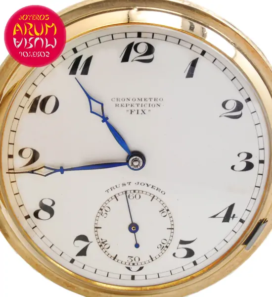 Fix Repetition Pocket Watch 18K Gold Shop Ref. 4214/939 Fix Repetition Pocket Watch 18K Gold Shop Ref. 4214/939