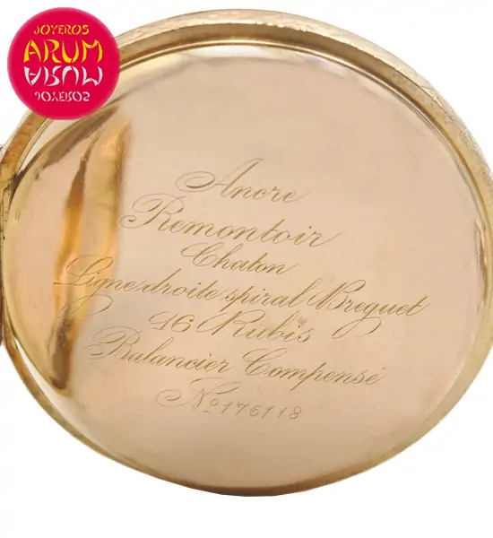 Pocket Watch 18K Gold Shop Ref. 4182/907