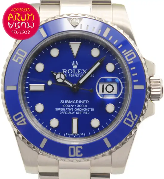 Rolex Submariner White Gold Ceramic Shop Ref. 4246/971 "SOLD"