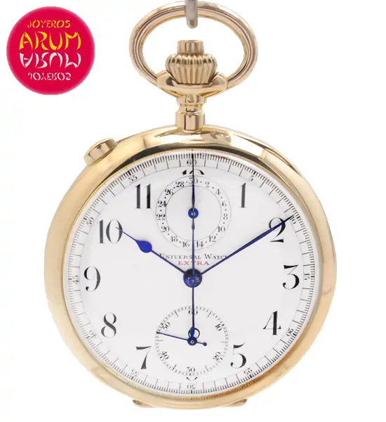 Universal Watch Chronograph Rattrapante Shop Ref. 4236/961 Universal Watch Chronograph Rattrapante Shop Ref. 4236/961