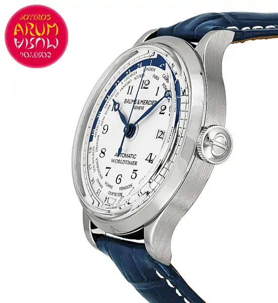 Baume & Mercier Capeland Worldtimer Shop Ref. 4331/1056 "SOLD"