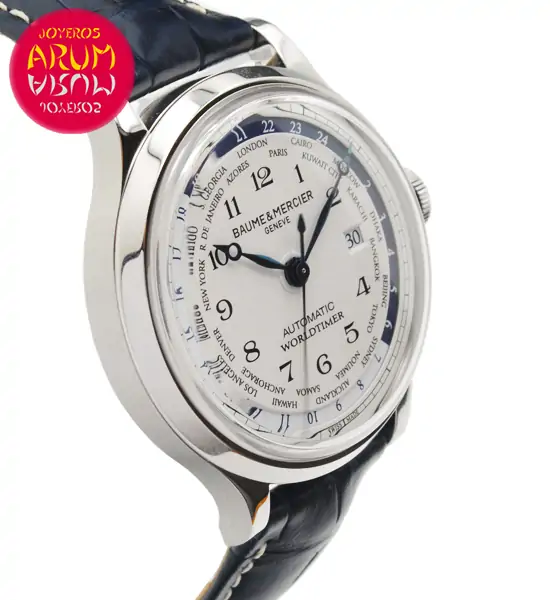 Baume & Mercier Capeland Worldtimer Shop Ref. 4331/1056 "SOLD"