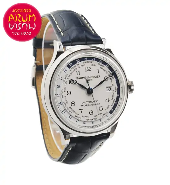 Baume & Mercier Capeland Worldtimer Shop Ref. 4331/1056 "SOLD"