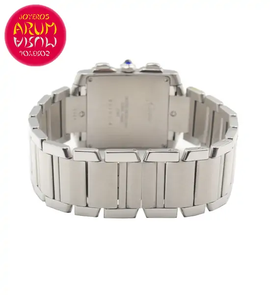 Cartier Tank Francaise Chronoflex Shop Ref. 4255/980 "SOLD"