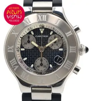 Cartier Chronoscaph 21 Shop Ref. 4328/1053 "SOLD"