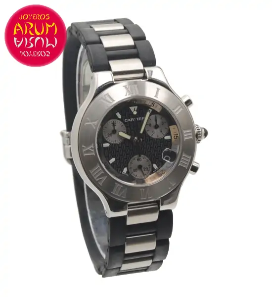 Cartier Chronoscaph 21 Shop Ref. 4328/1053 "SOLD"