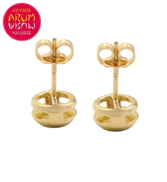 18K Yellow Gold Earrings with Diamond 0,30 cts. RAJ1049 18K Yellow Gold Earrings with Diamond 0,30 cts. RAJ1049