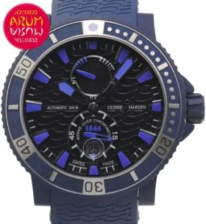 Ulysse Nardin Marine Blue Sea Shop Ref. 4334/1058 "SOLD"