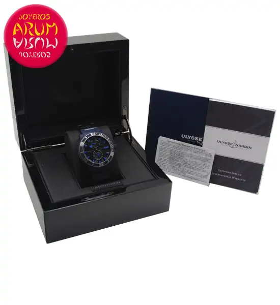 Ulysse Nardin Marine Blue Sea Shop Ref. 4334/1058 "SOLD"