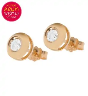 18K Rose Gold Earrings with Diamond 0.30 ct. RAJ1041