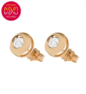 18K Rose Gold Earrings with Diamond 0.20 ct. RAJ1039