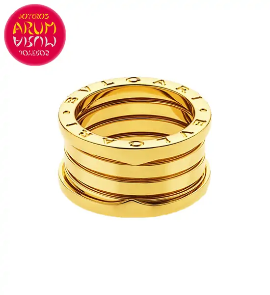 Bulgari B.Zero1 Ring Yellow Gold 4 Band RAJ1068 "SOLD"