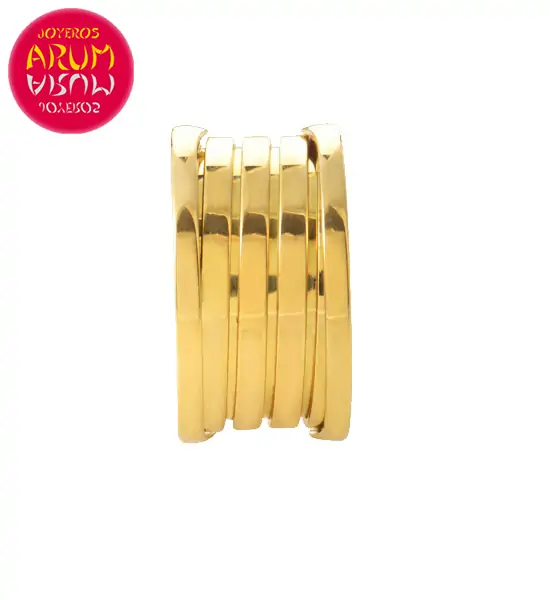 Bulgari B.Zero1 Ring Yellow Gold 4 Band RAJ1068 "SOLD"