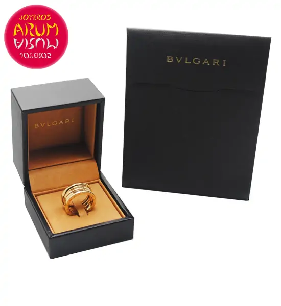 Bulgari B.Zero1 Ring Yellow Gold 4 Band RAJ1068 "SOLD"