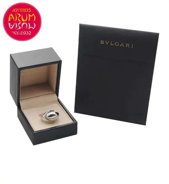 Bulgari Cabochon Ring White Gold and Diamonds RAJ1069 "SOLD"