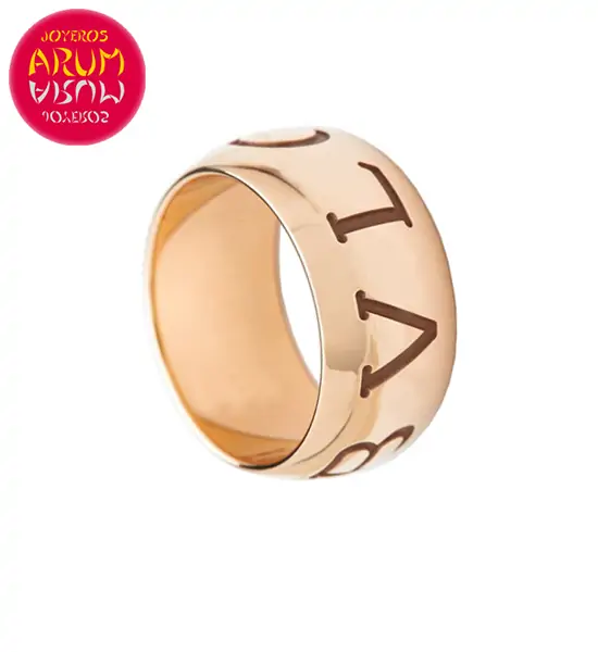 Bulgari Monologo Ring Rose Gold RAJ1066 "SOLD"