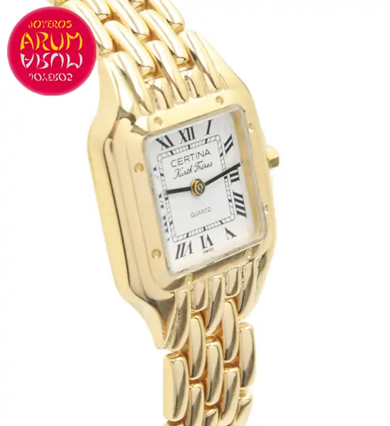Certina Kurth Freres 18K Gold Shop Ref. 4352/1076