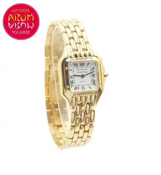 Certina Kurth Freres 18K Gold Shop Ref. 4352/1076